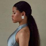 Wave Earrings Silver