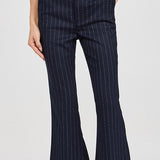 The Phoebe Pant Navy Pinstripe