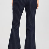The Phoebe Pant Navy Pinstripe