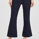 The Phoebe Pant Navy Pinstripe