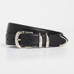 The Jordan Belt Black Nickel
