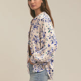 The Lauren Floral Button Up Top