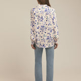 The Lauren Floral Button Up Top