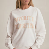 Collegiate Sweatshirt White/Rosewater