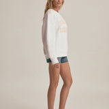 Collegiate Sweatshirt White/Rosewater