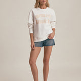 Collegiate Sweatshirt White/Rosewater