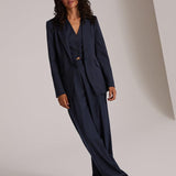 The Favorite Vest Navy Pinstripe