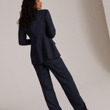 The Favorite Blazer Navy Pinstripe