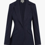 The Favorite Blazer Navy Pinstripe