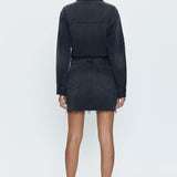 Station Nina Long Sleeve Mini Dress