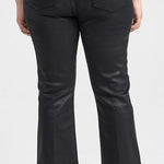 The Callie Coated Mini Boot Black