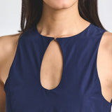 Melodie Cotton Dress w Keyhole