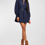 Mitch Dress Navy