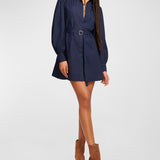 Mitch Dress Navy