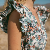 Cleobella Noricel Ankle Dress Marimonte Print