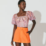 Cleobella Oscar Short Tigerlily Orange