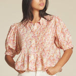 Birds of Paradis Jess Blouse Pink Currant