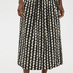 Alessa Painted Noir Skirt