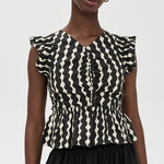 Cali Top Painted Noir