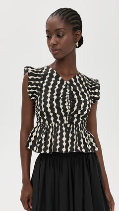 Cali Top Painted Noir