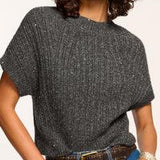 Amadeus Short Sleeve Wool Sweater