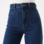 Sailor Wide Jean Eco Ruby Blue