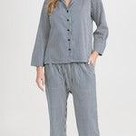 The Pajama Shirt Horizon Stripe