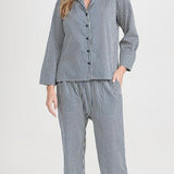 The Pajama Shirt Horizon Stripe