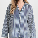 The Pajama Shirt Horizon Stripe