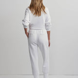 Slim Cuff Pant 25 White