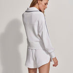 Davenport Half-Zip Sweat White