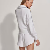 Davenport Half-Zip Sweat White