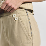 Verita Combo Cuffed Pant Safari