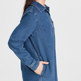 Max Dress Mid Blue