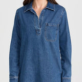Max Dress Mid Blue