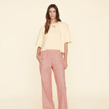 Piper Pant Red White