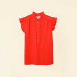 Brenna Top Flame Scarlet