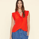 Brenna Top Flame Scarlet