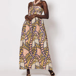 Zola Maxi Dress Saguaro Print