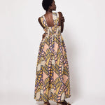 Zola Maxi Dress Saguaro Print