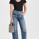Sirena Short Sleeve Basic Tee Black