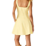 Rania Dress Canary Yellow