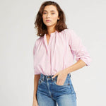 Thalia Top Bubblegum Stripe