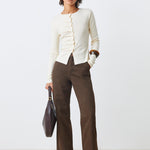 Gamira Cardigan White