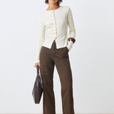 Gamira Cardigan White