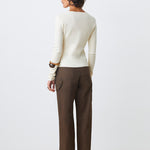 Gamira Cardigan White