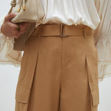 Jim Barrel Pant Tabacco