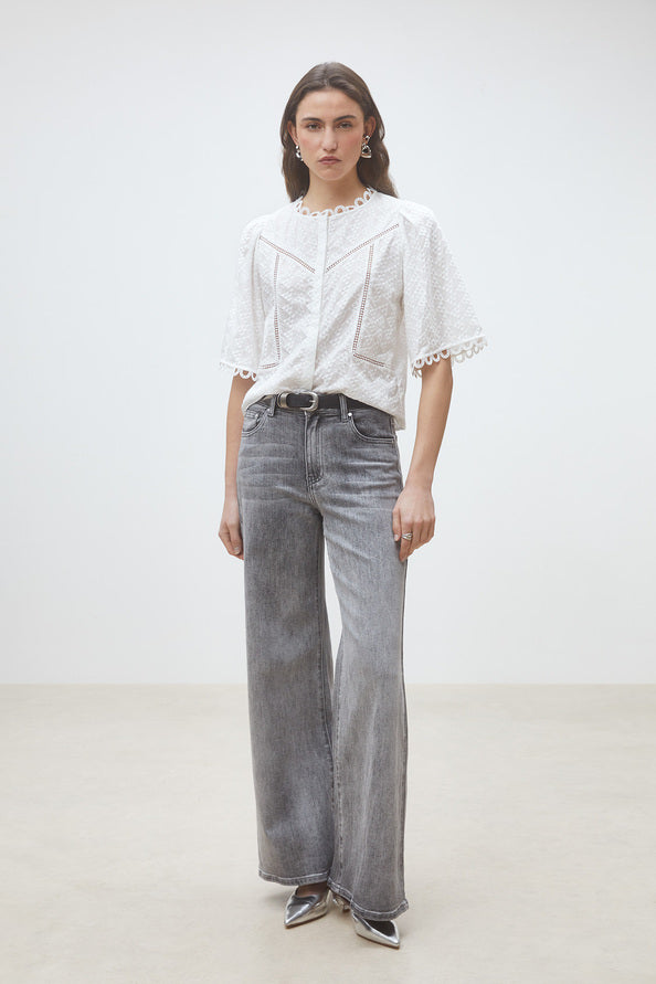 Leyla Blouse Blanc