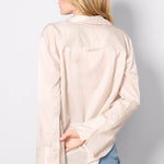 Camilia Shirt Sandatlasstripe Strp