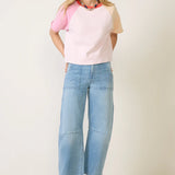 The Quick Dip Colorblock Top